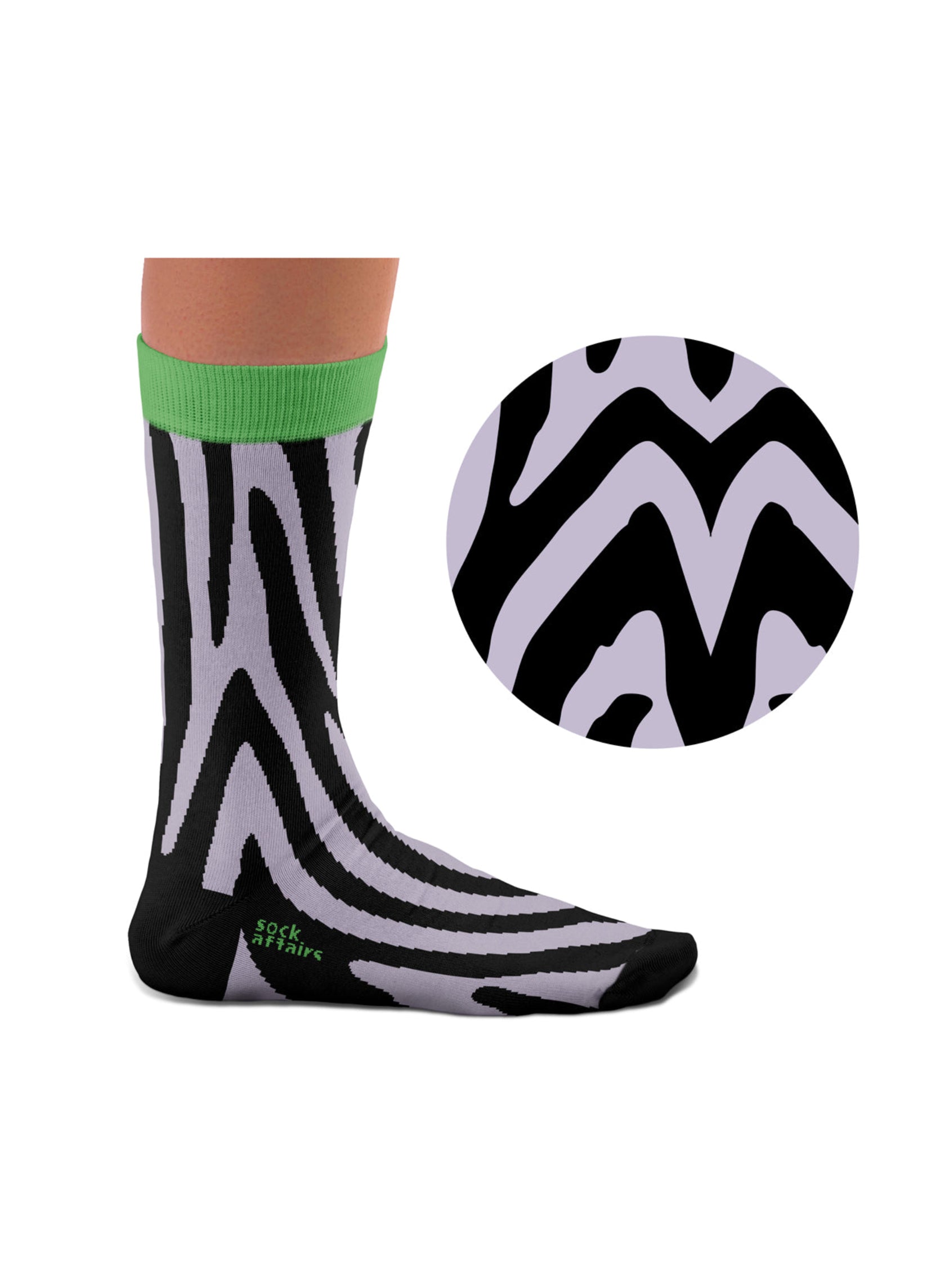 Chaussettes Zèbre Funky