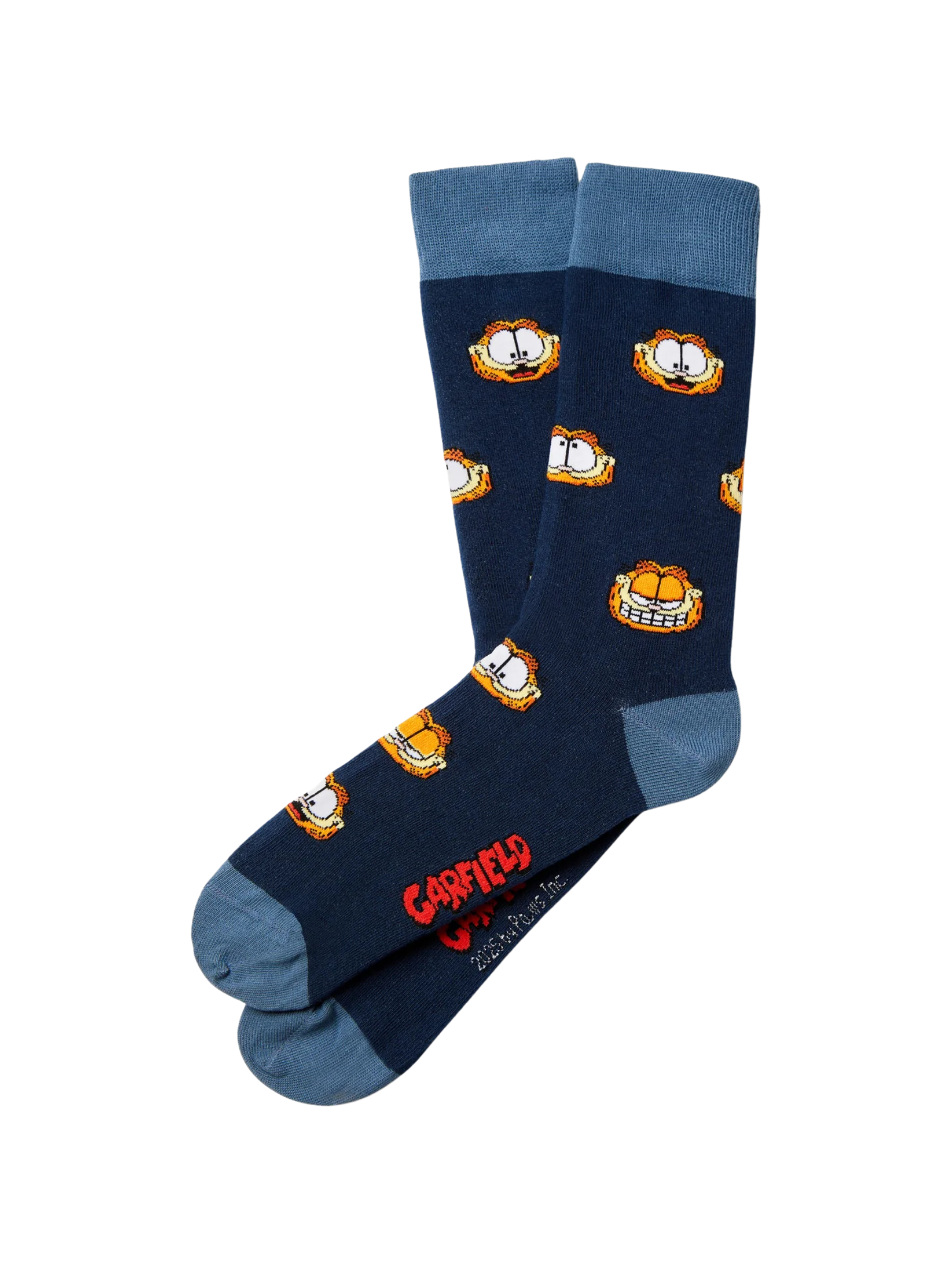 Chaussettes Garfield, Têtes De Garfield