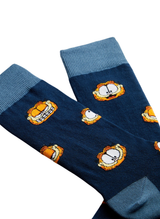 Chaussettes Garfield, Têtes De Garfield