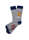 Chaussettes Garfield, Je Déteste Les Lundis - gris
