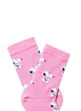 Chaussettes Snoopy - Rose