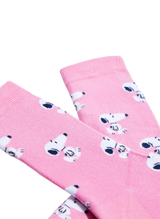 Chaussettes Snoopy - Rose