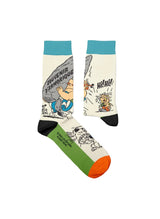 Chaussettes Astérix, Menhir