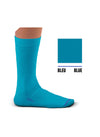 Chaussettes Unies Coton Bio Bleues