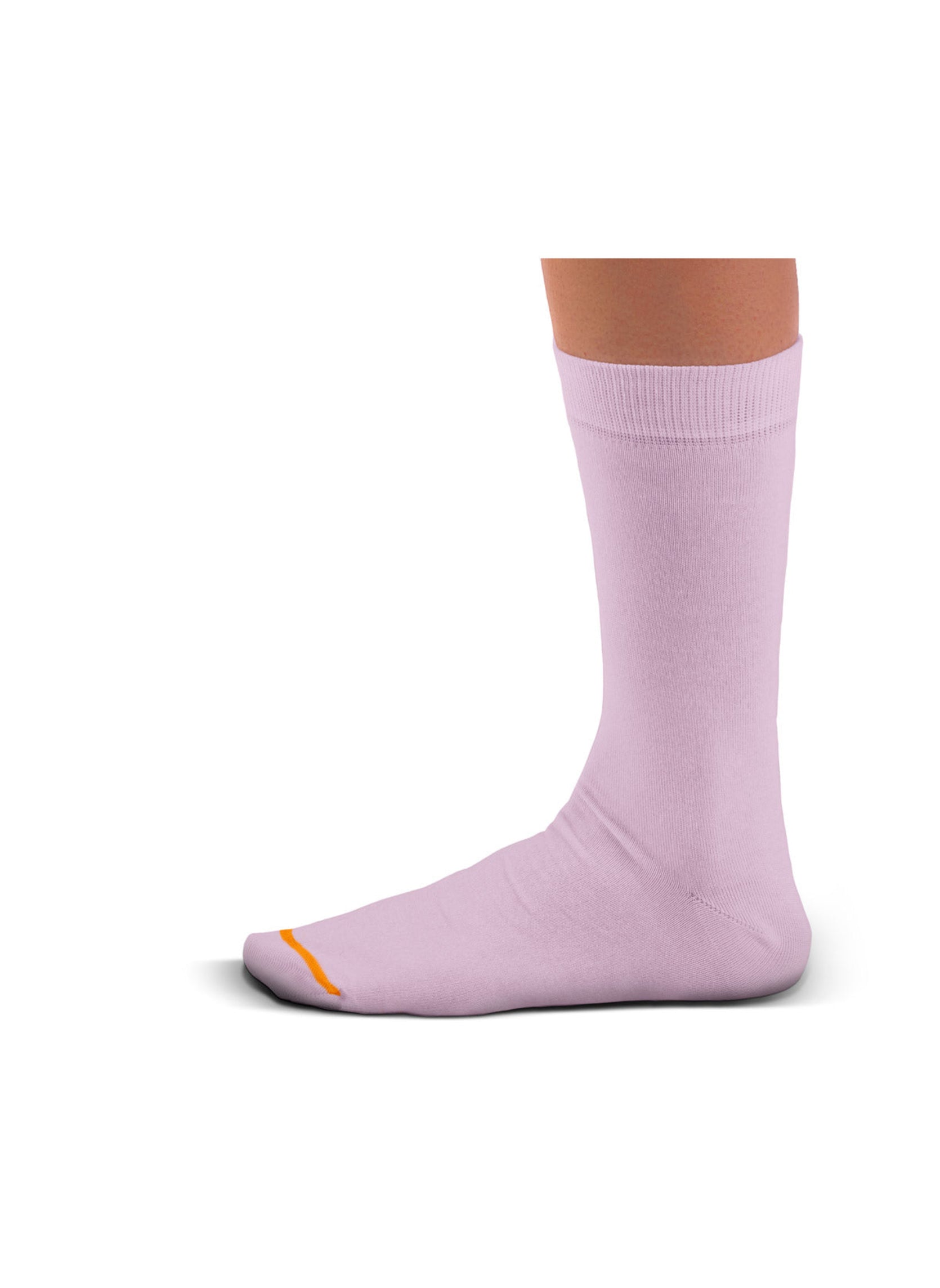 Chaussettes Unies Coton Bio Violettes