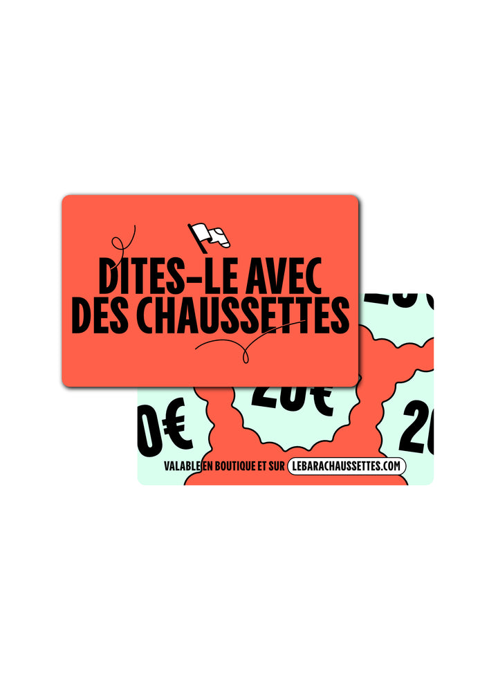 Le Bar à Chaussettes Gift Card