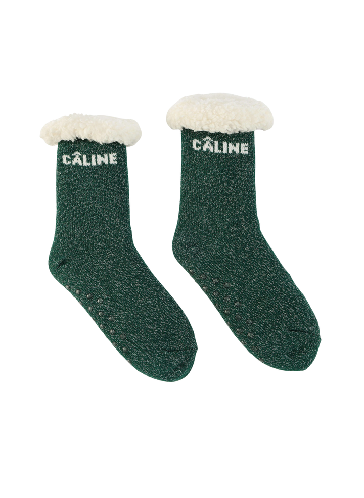 Chaussettes Femme Antidérapantes d'Hiver à Paillettes - Câline - Felizz