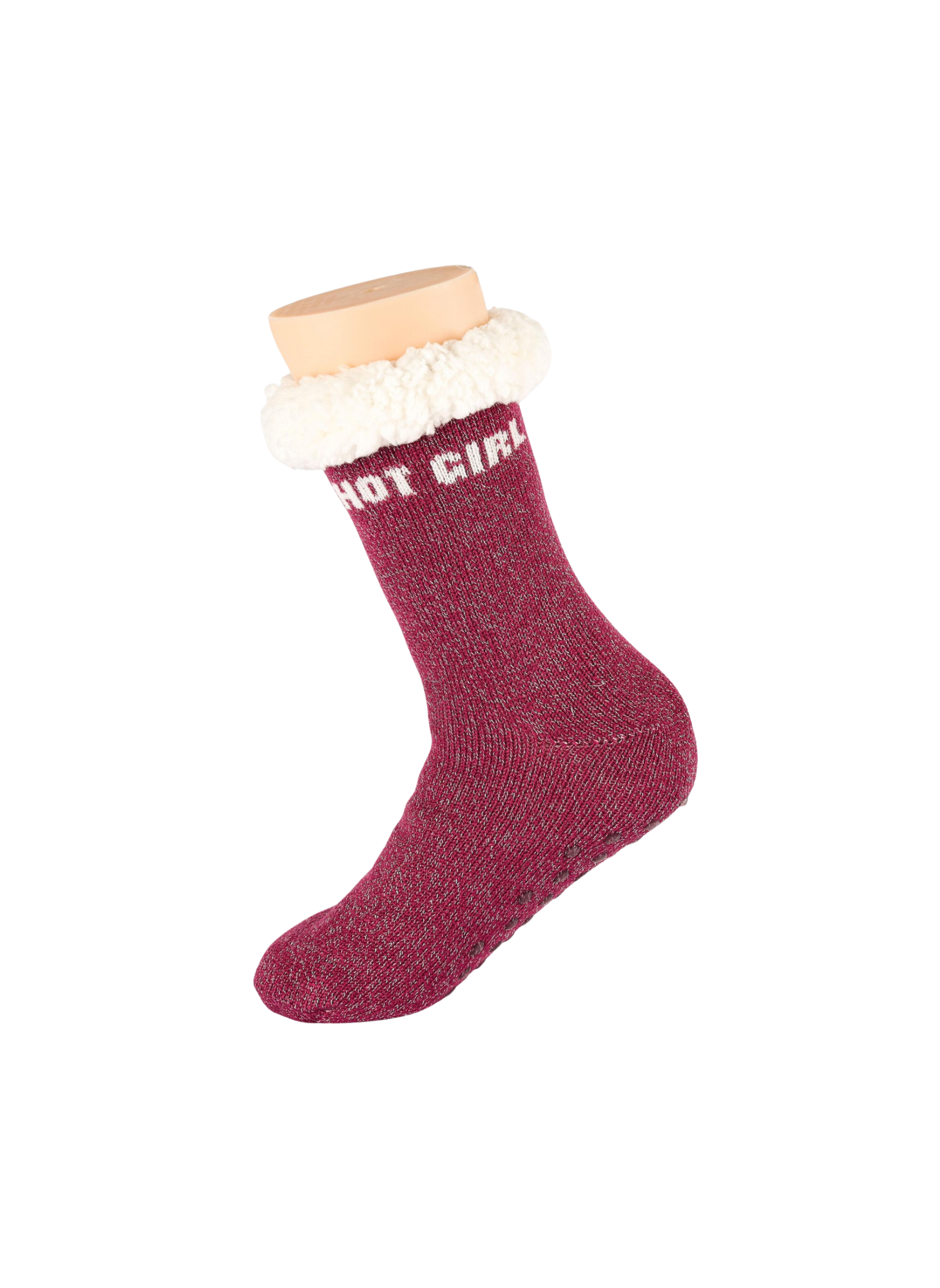 Chaussettes Femme Antidérapantes d'Hiver à Paillettes - Hot Girl