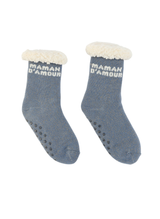 Chaussettes Femme Antidérapantes d'Hiver à Paillettes - Maman d'Amour
