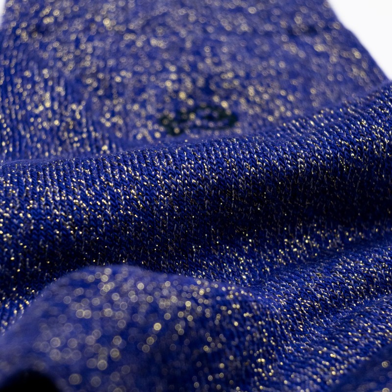 Chaussettes à Paillettes Unies - Violet