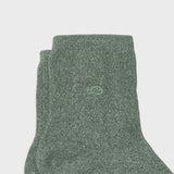 Chaussettes à Paillettes Unies - Vert Céladon