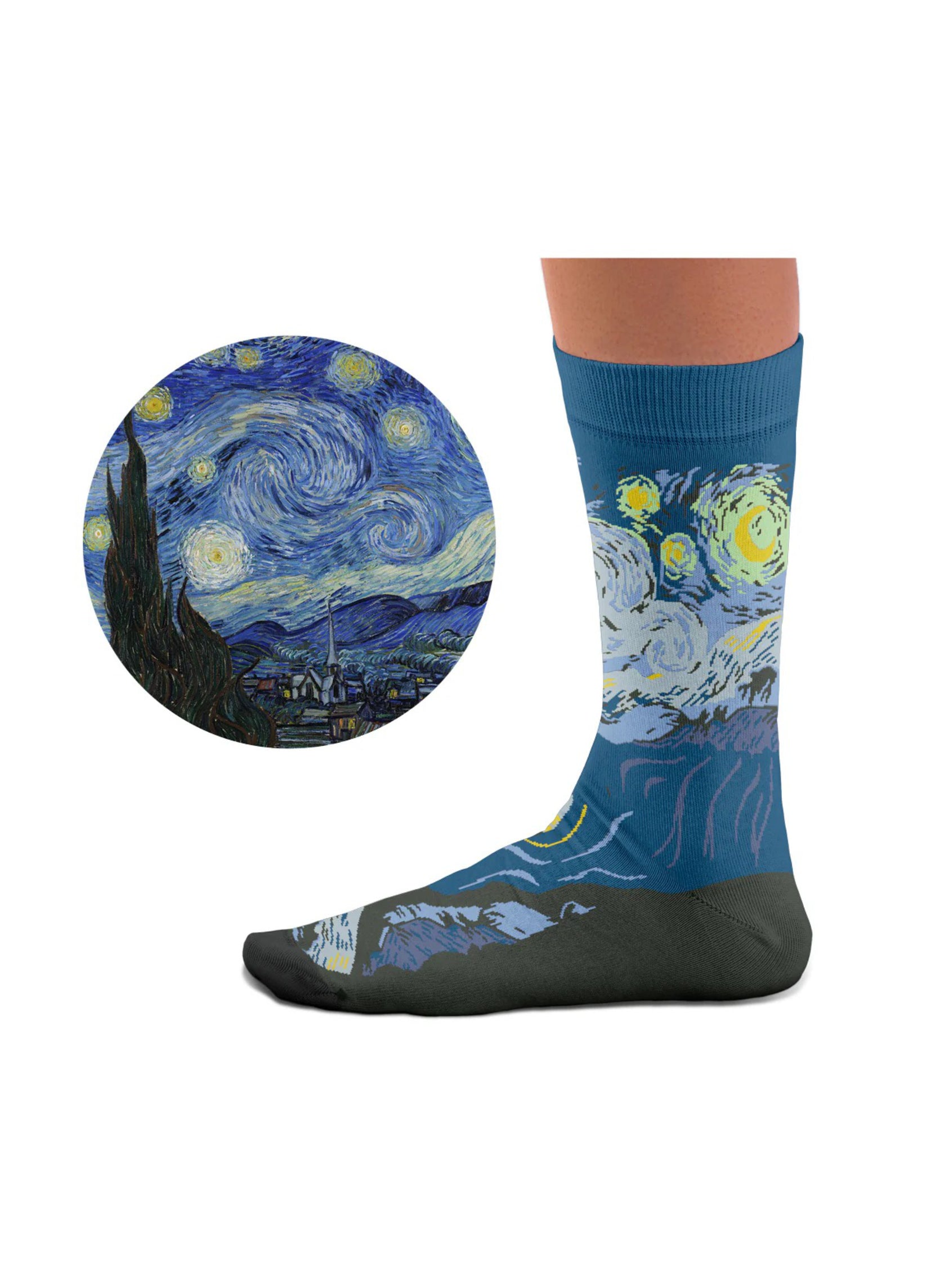 Chaussettes La Nuit Étoilée, Van Gogh