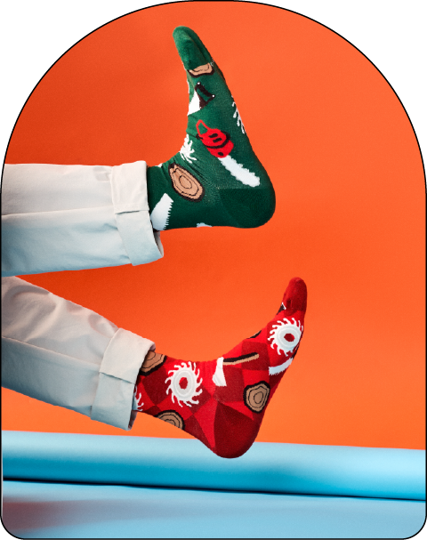 Chaussettes Humoristiques "Casse Couilles" - Taille Unique 39-45 - Cadeau Drôle Pour Homme