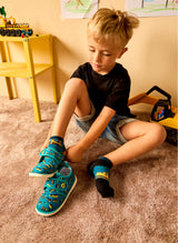 Pantoufles Enfants à Velcro Pelleteuse