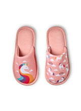 Pantoufles Enfants Licorne Dans Les Nuages