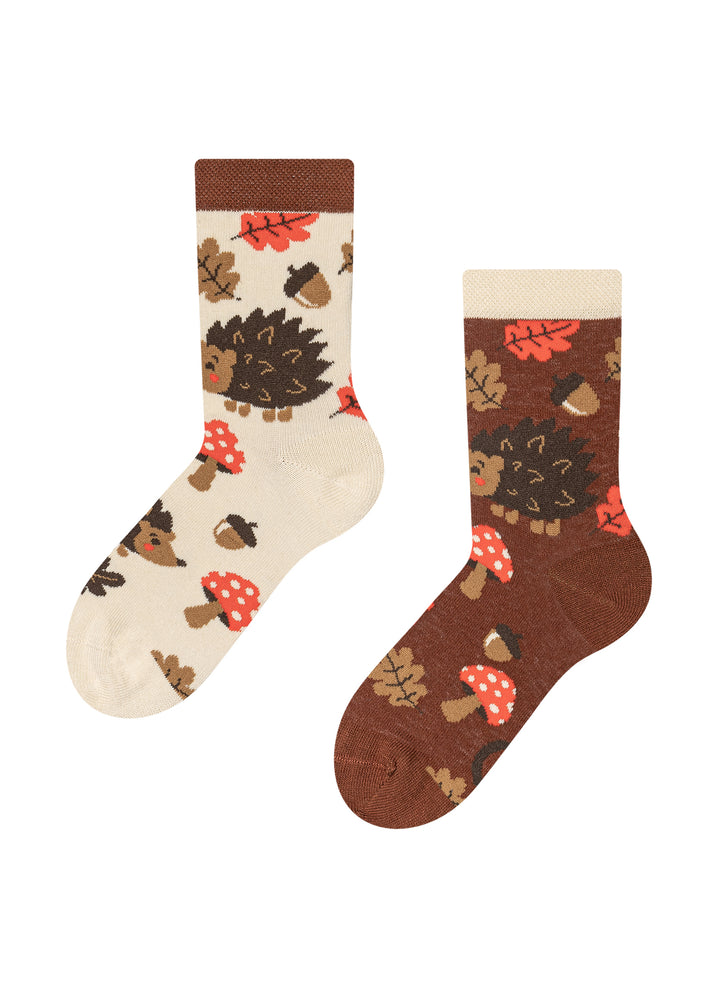 Chaussettes Enfants Hérisson Forestier - Dedoles
