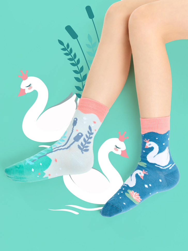 Chaussettes Enfants Cygnes