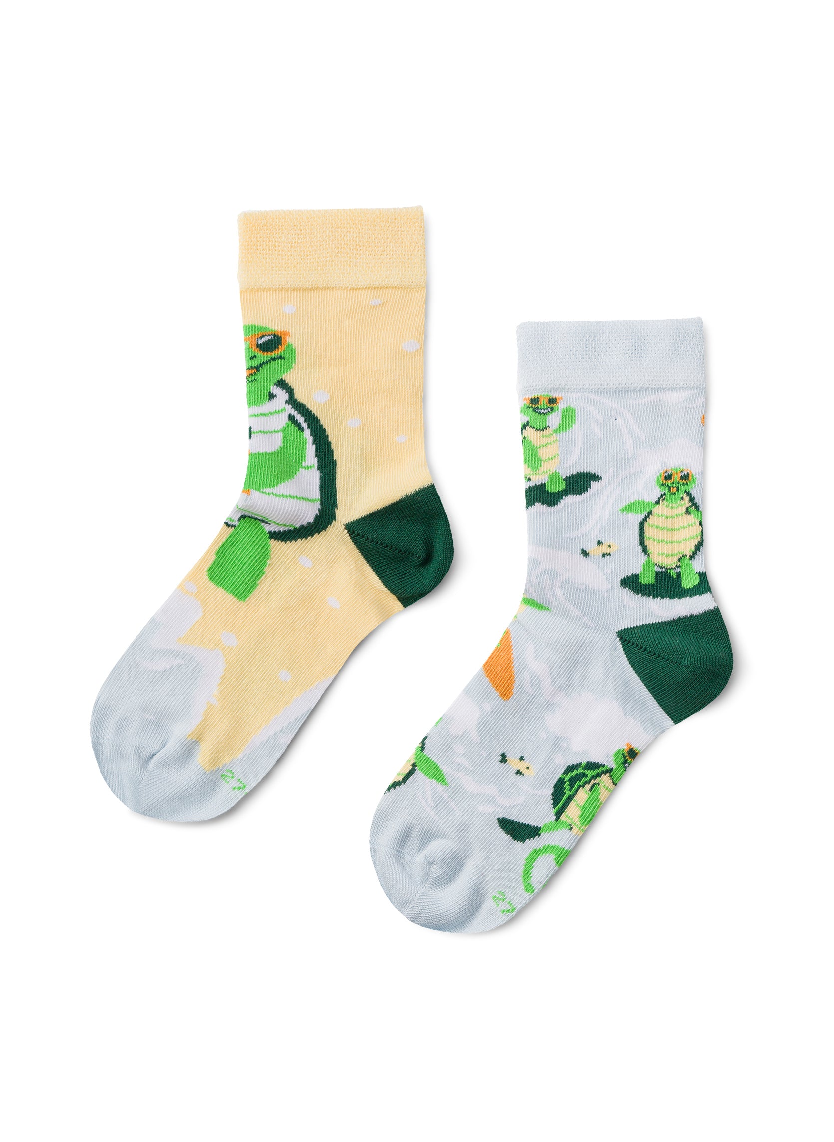 Chaussettes Enfants La Tortue fait du Surf