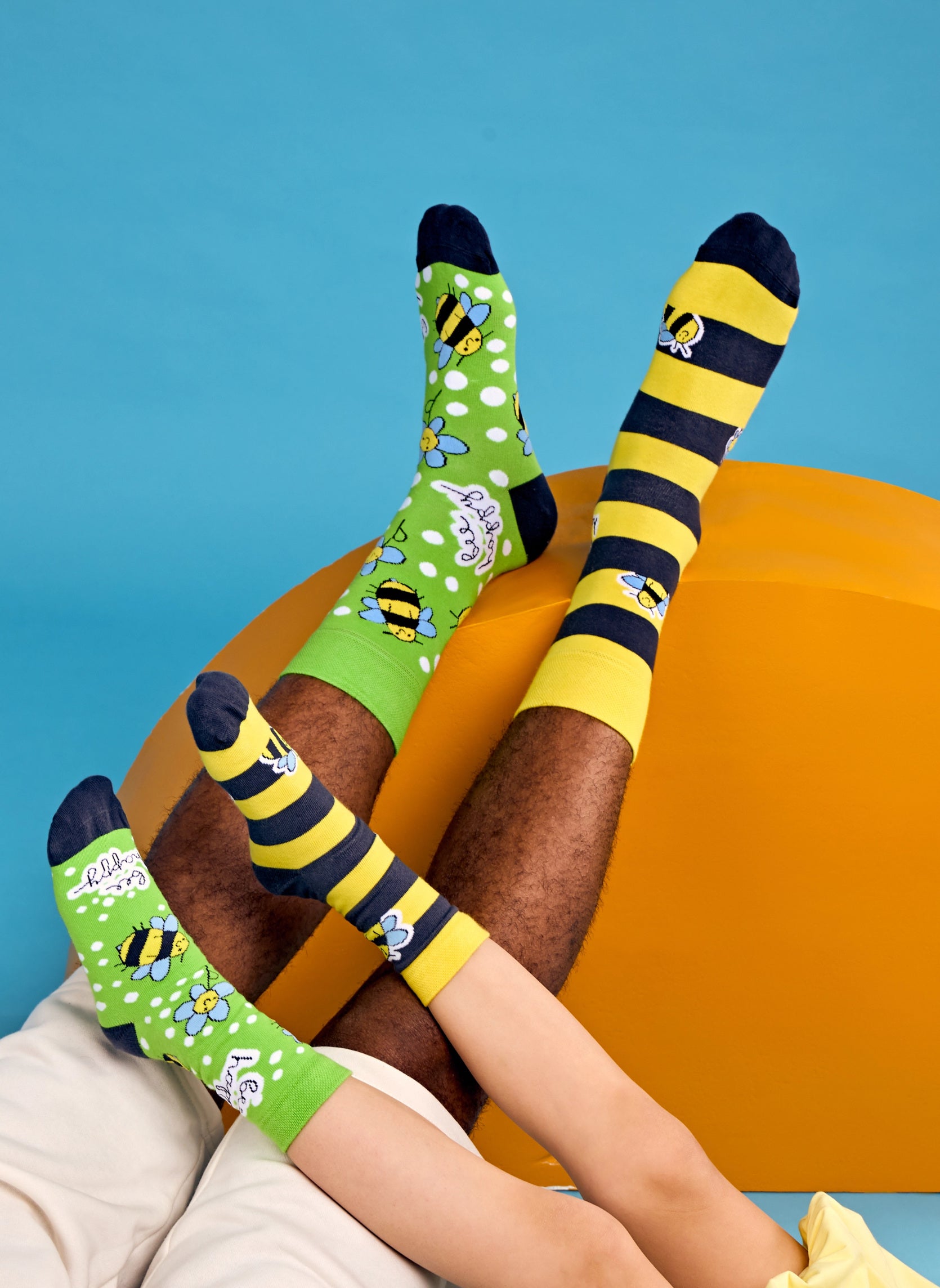 Chaussettes Enfants Abeilles Butineuses
