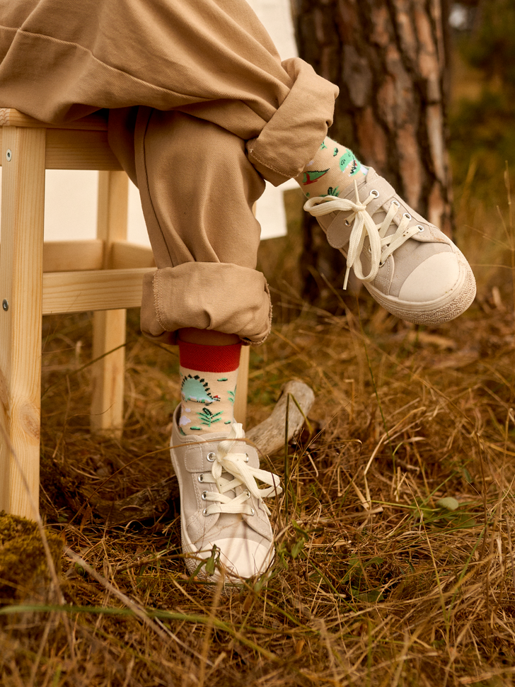 Chaussettes Enfants Dino Skatepark