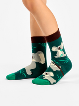 Chaussettes Enfants Koala & Feuilles