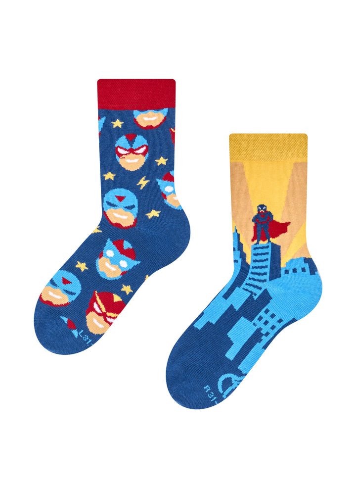 Chaussettes Enfants Super-Héros - Dedoles