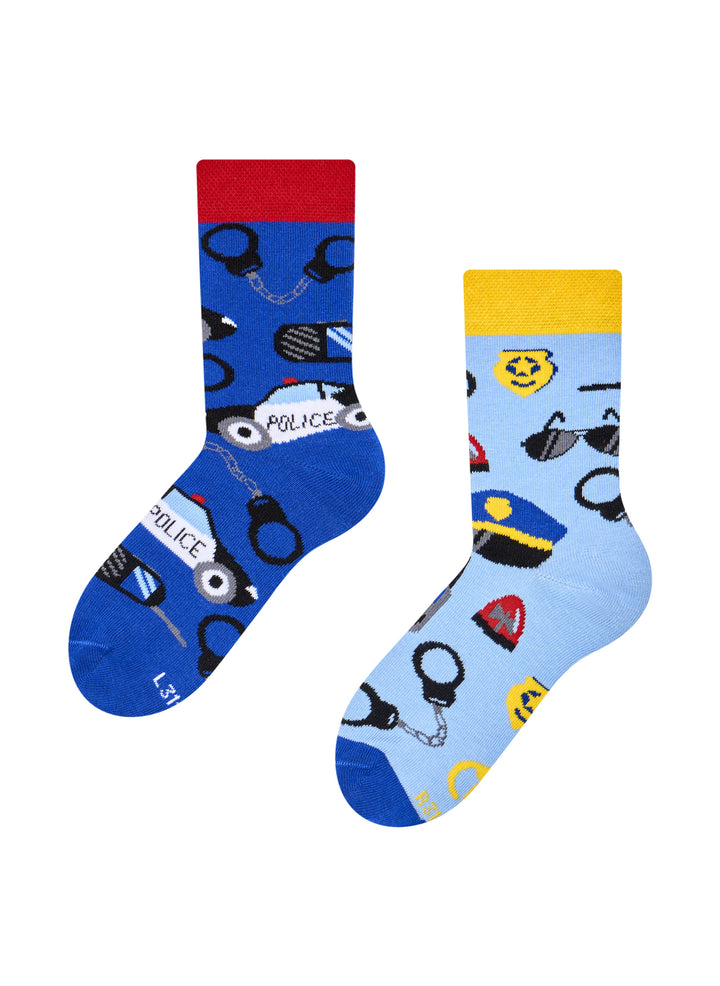 Chaussettes Enfants Policiers - Dedoles
