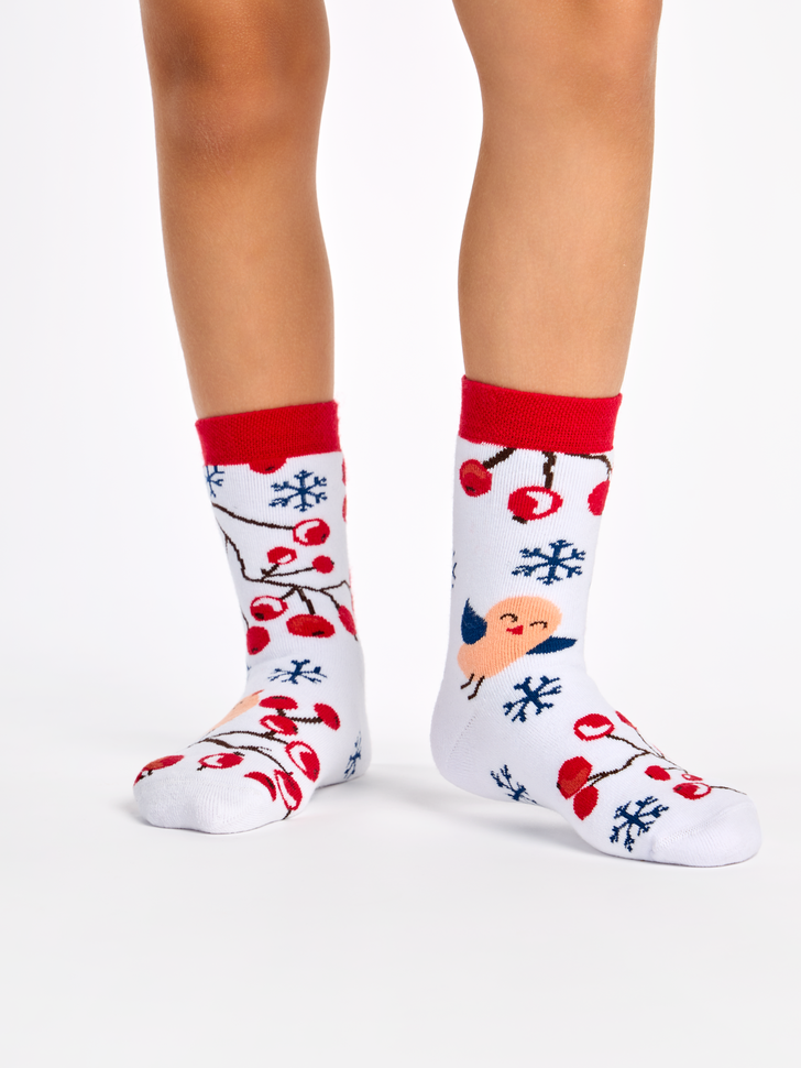 Chaussettes Chaudes Enfants Baies d'Hiver