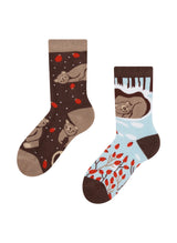 Chaussettes Chaudes Enfants Ours en Hiver