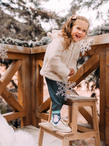 Chaussettes Chaudes Enfants Bonhomme de Neige Joyeux