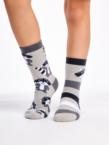 Chaussettes Chaudes Enfants Raton Laveur Heureux