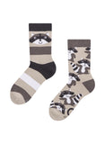 Chaussettes Chaudes Enfants Raton Laveur Heureux