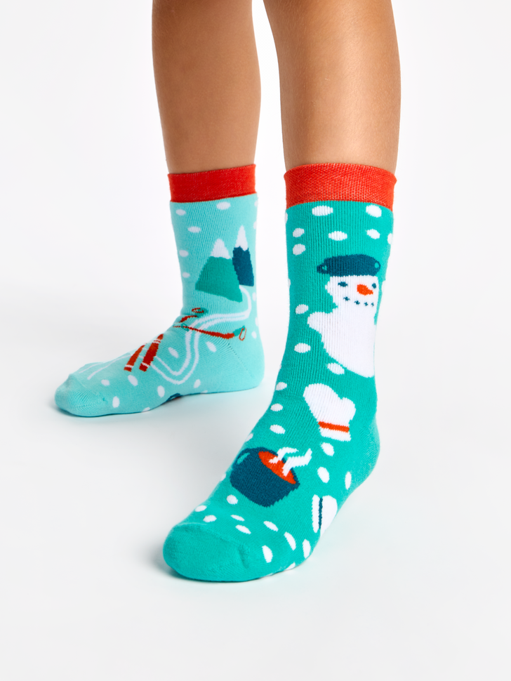 Chaussettes Chaudes Enfants Aventure Hivernale