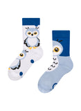 Chaussettes Chaudes Enfants Hibou des Neiges