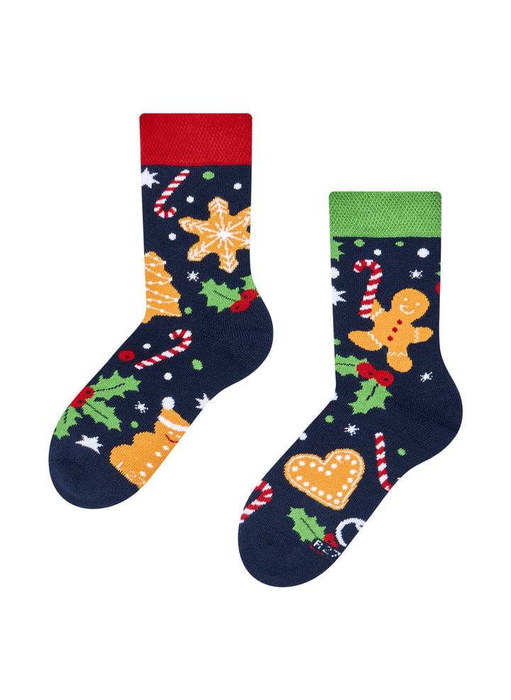 Chaussettes Chaudes Enfants Pain d'Épices & Sucre d'Orge - Dedoles