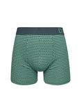 Boxer Homme Motif Jacquard Vert Pastel