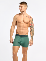 Boxer Homme Motif Jacquard Vert Pastel