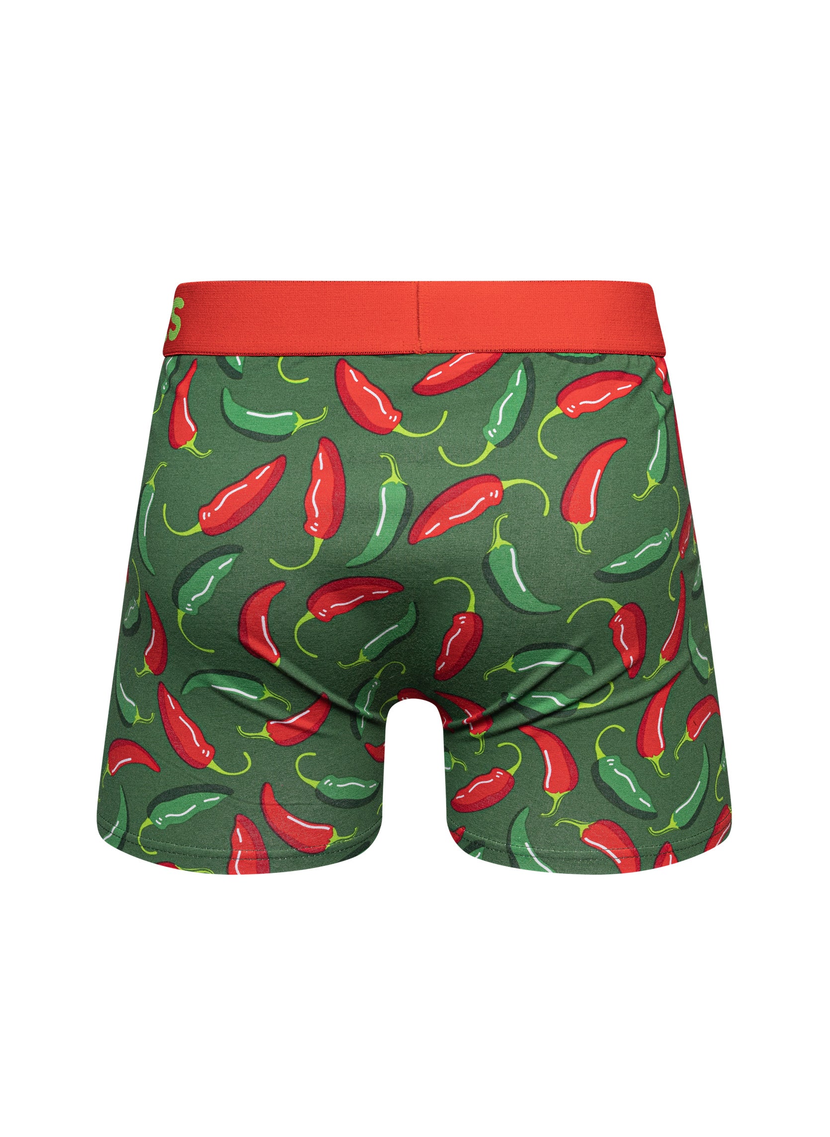 Boxer Homme Piments Rouges et Verts