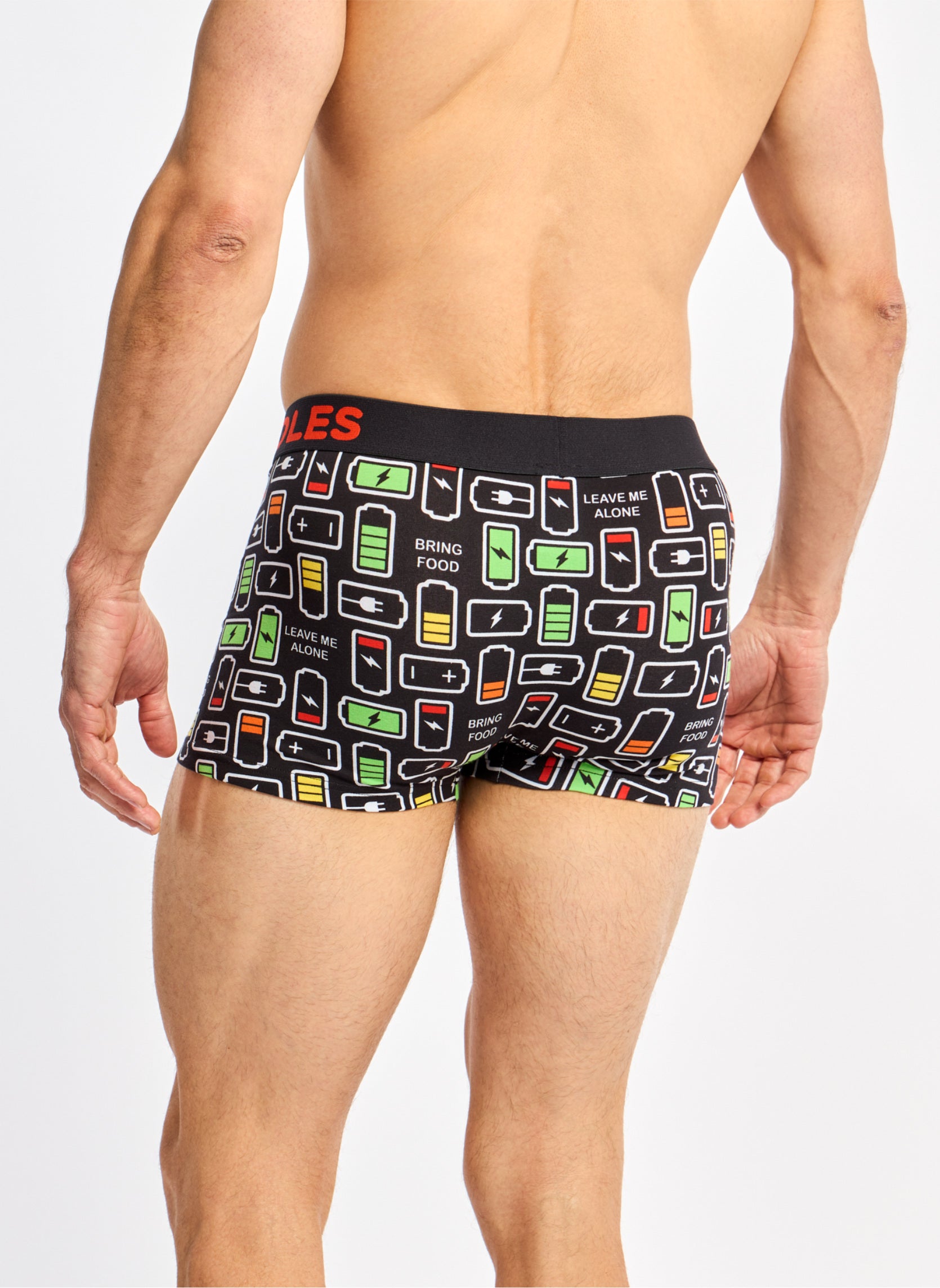 Boxer Court Homme Recharge de Batteries