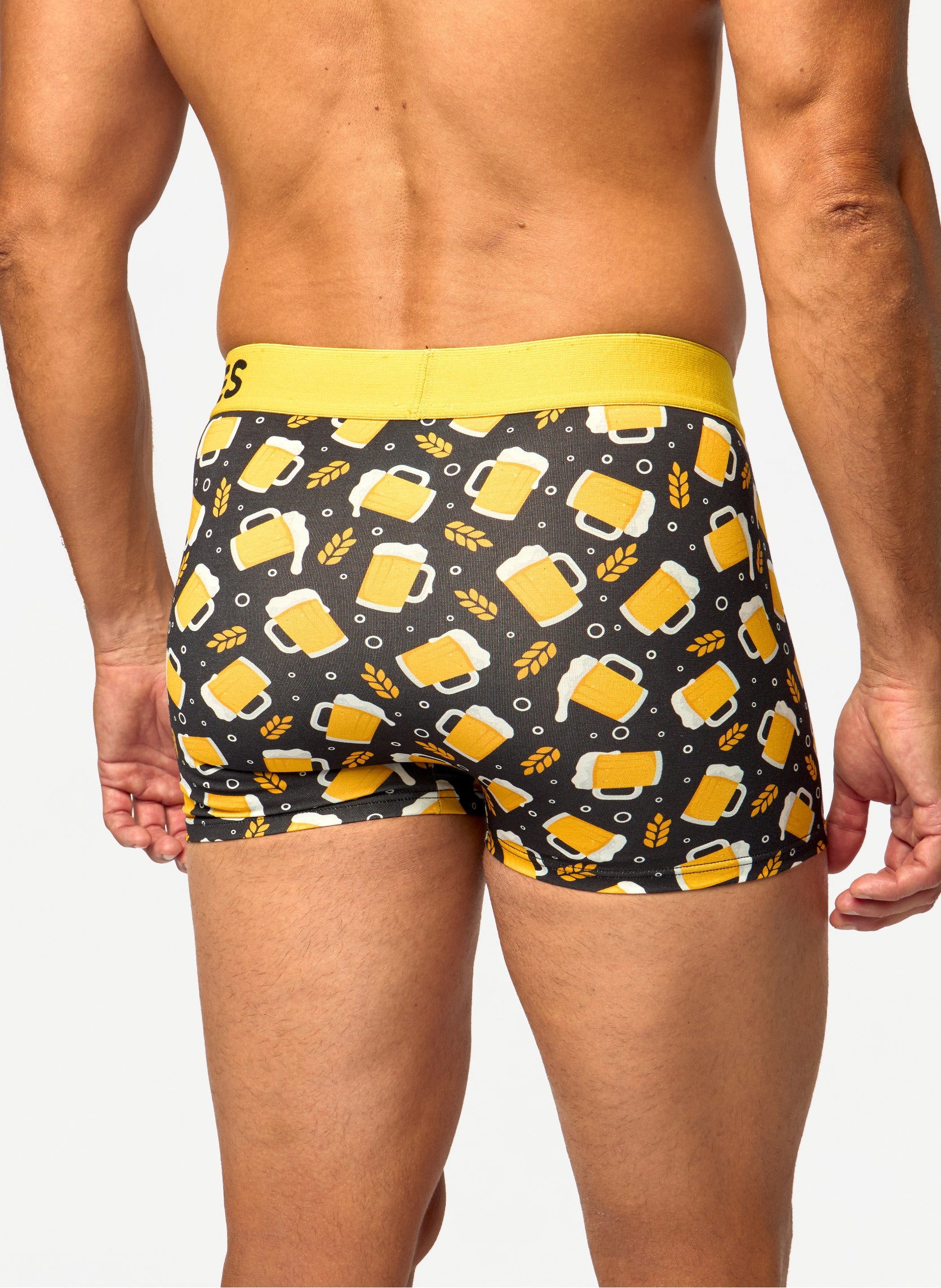 Boxer Court Homme Bière Savoureuse