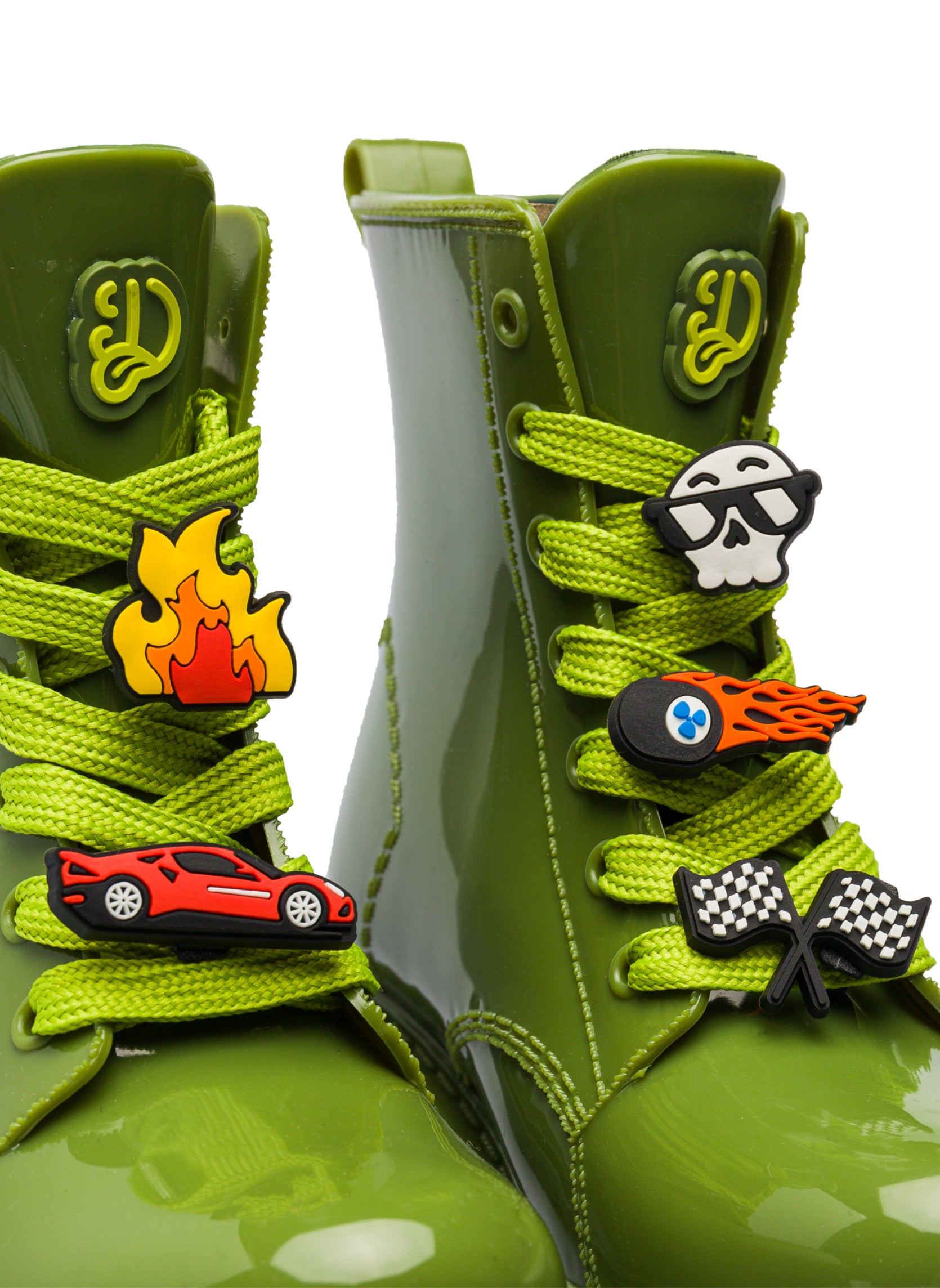 Lot de 5 décorations pour lacets Pilote de Charme