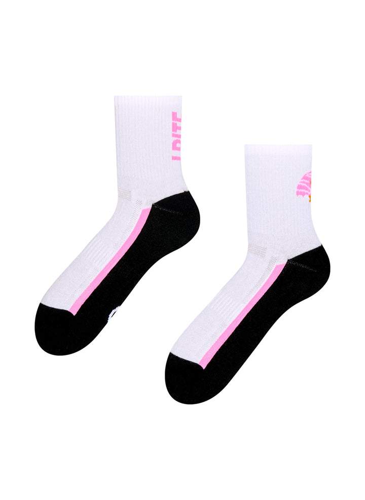 Chaussettes Sport Coolmax® courtes Je Mords - Dedoles