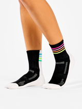 Chaussettes Sport Coolmax® courtes Marche Arc-en-ciel