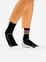 Chaussettes Sport Coolmax® courtes Marche Arc-en-ciel