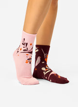 Chaussettes Courtes Oiseaux & Baies
