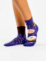 Chaussettes courtes Donuts Sucrés