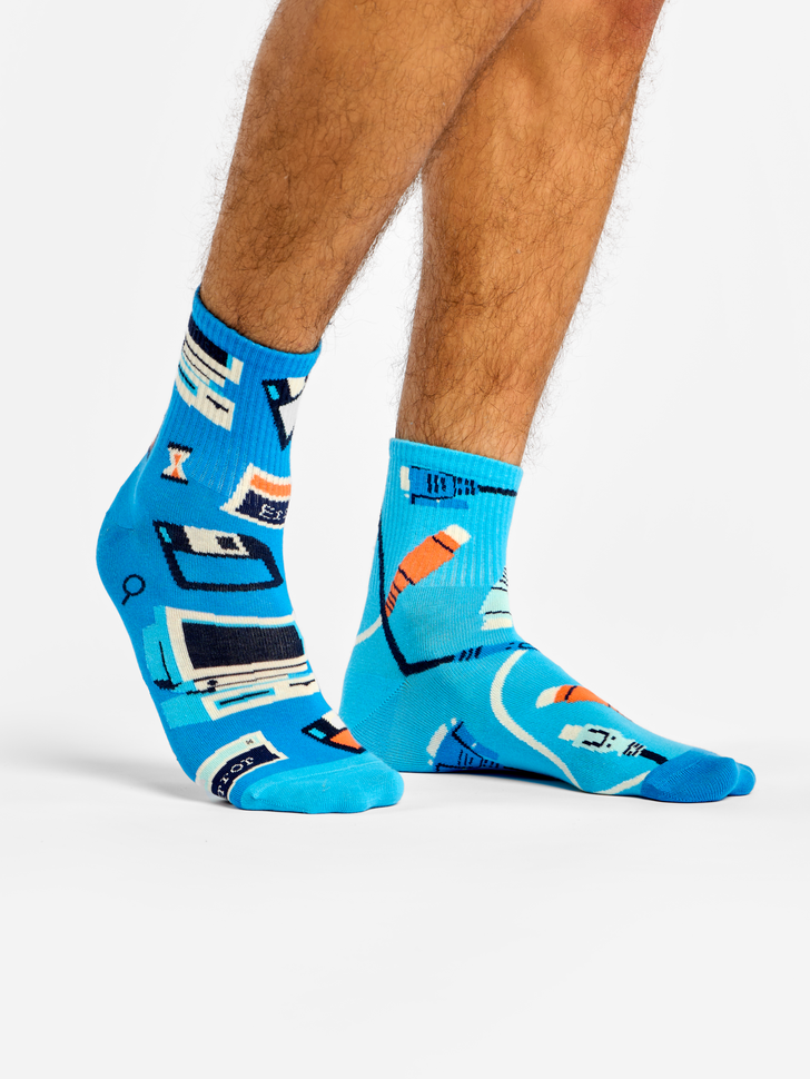 Chaussettes courtes IT Rétro