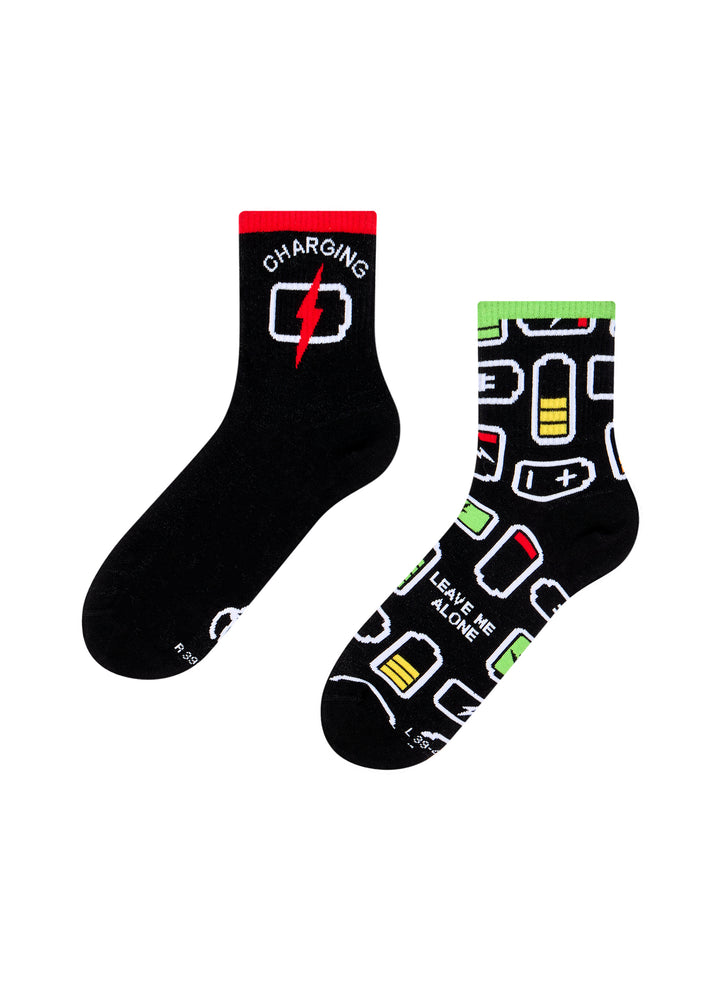 Chaussettes Courtes Recharge de Batteries - Dedoles