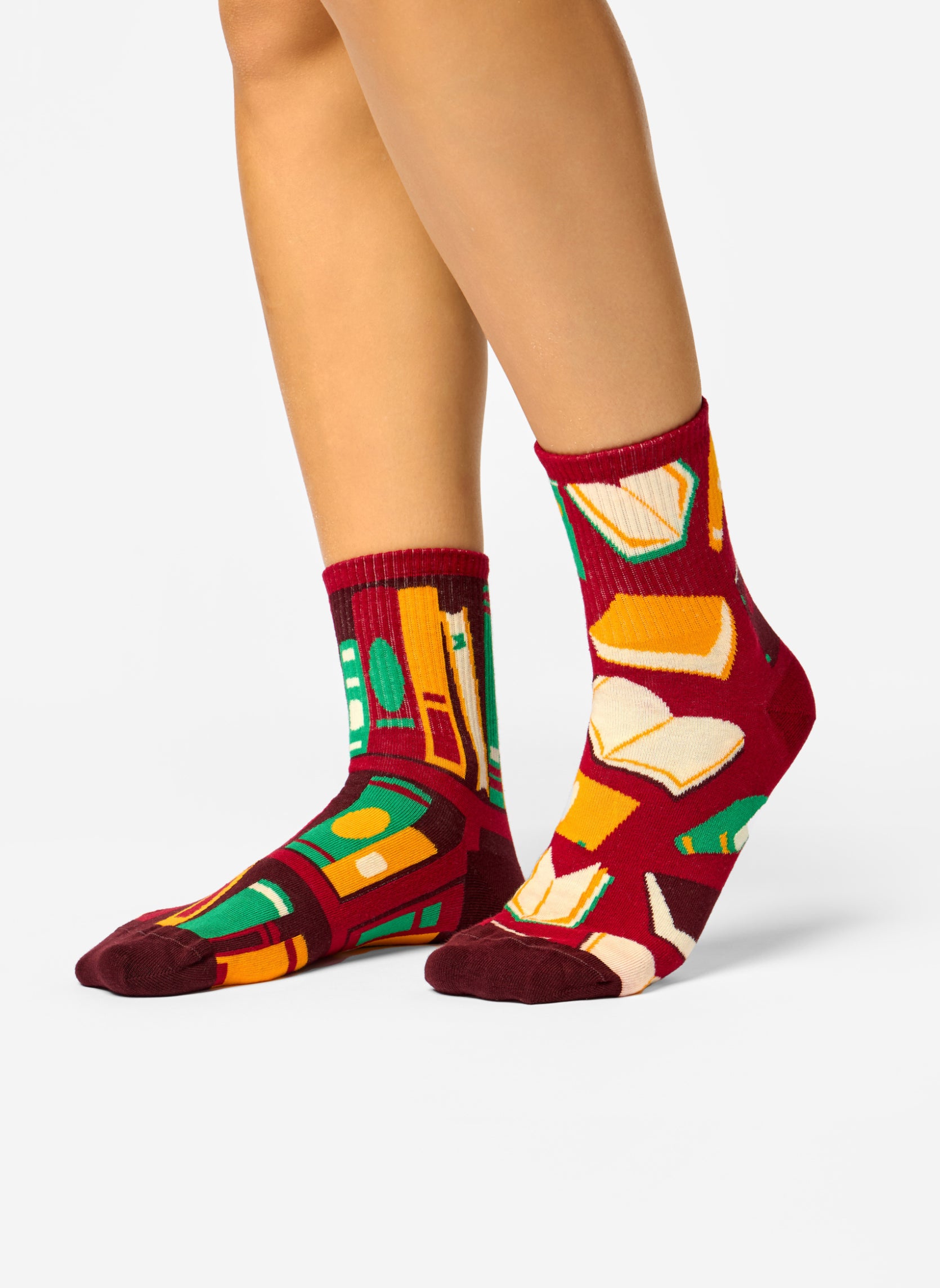 Chaussettes Courtes Livres