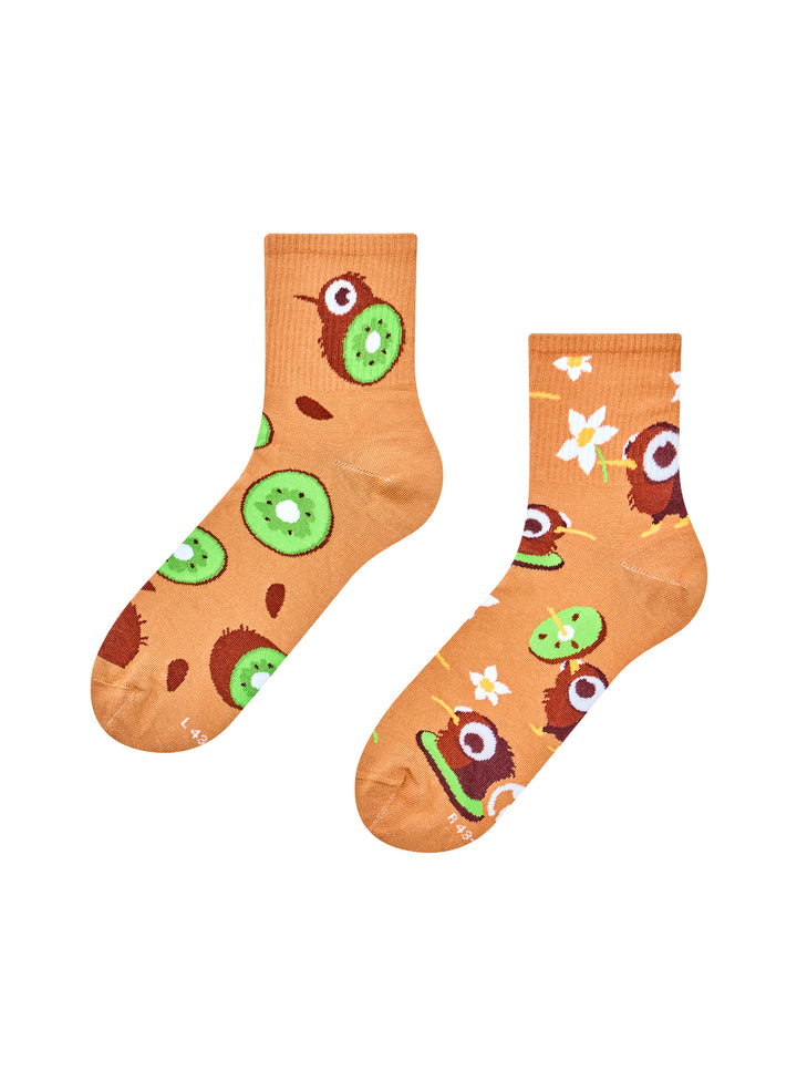 Chaussettes Courtes Kiwi l'Oiseau - Dedoles